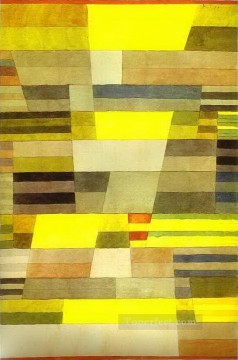  Klee Oil Painting - Monument Paul Klee